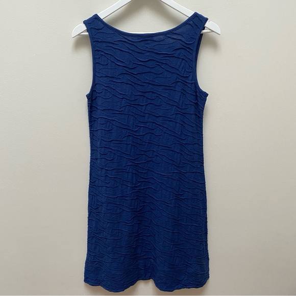 Horny Toad and Co. Blue Tank Dress Textured Women's Size Medium - Picture 6 of 6